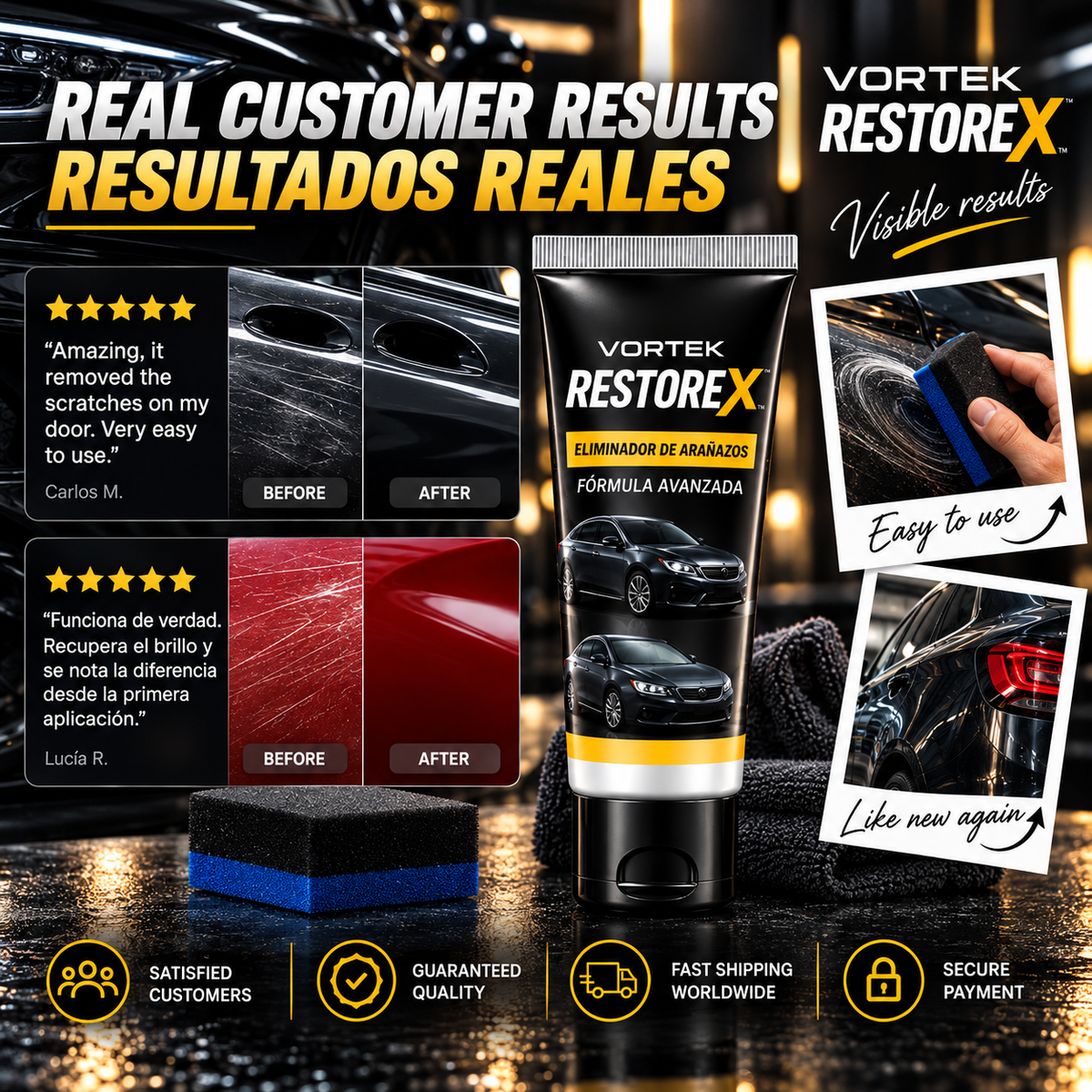 Vortek RestoreX™ Pulimento Restaurador